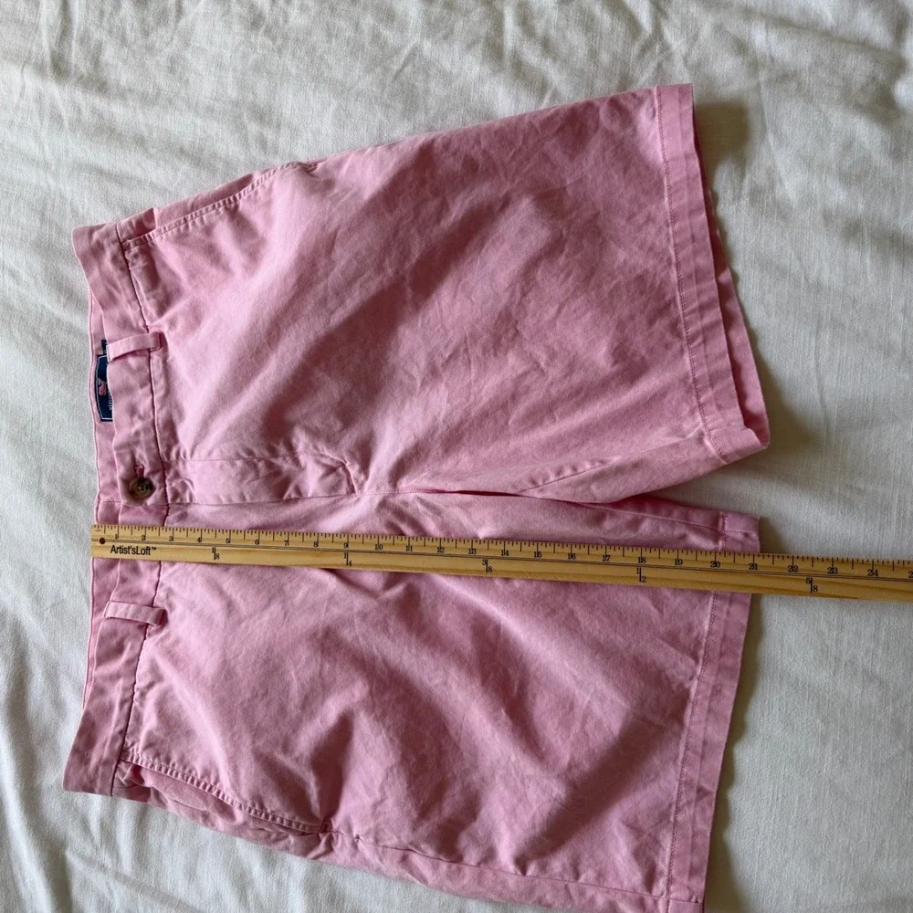 Vineyard Vines Pink Breaker Short Stretch Chino 9 Inch Inseam Size 38